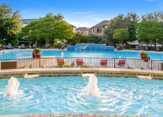 Terrastone Travesia apartments swimming pool in Austin, TX