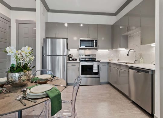 KITCHEN WITH DINING2 at Reveal Skyline  at La Cantera, San Antonio, 78256