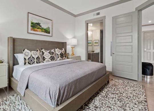 Bedroom with comfy bed 1 at Reveal Skyline at La Cantera, Texas