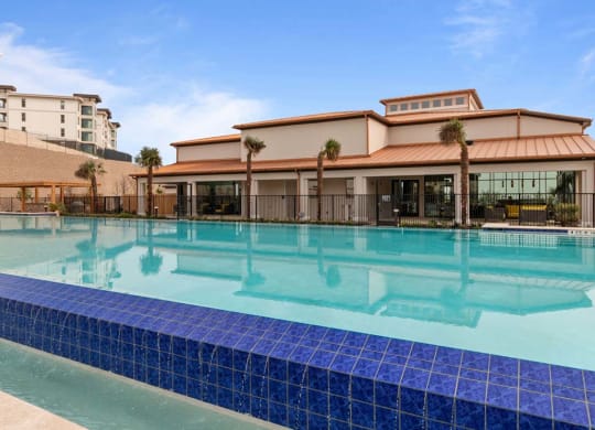 Pool view at Reveal Skyline at La Cantera, Texas