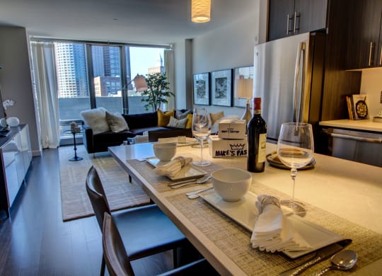 New Apartments Boston Seaport with Gourmet Kitchens and Luxe Living with Waterfront Views-The Benjamin Seaport Residences