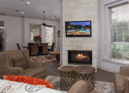 Fireplace Lounge at San Marin, Austin, 78759