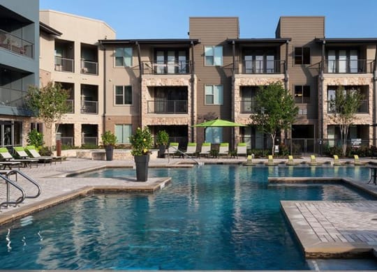 Pool With Sunning Deck at Berkshire Medical District, Dallas, 75219