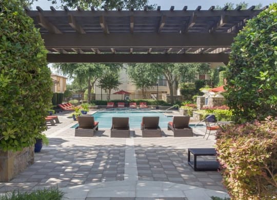 Resort Style Pool at Estancia Townhomes, Dallas, TX, 75248