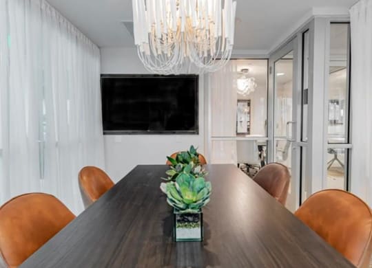 conference room at The Gabriella apartments