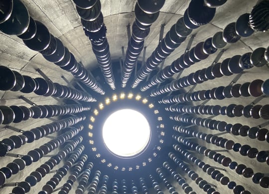 Art installation at Met Park Queen City Arlington at The Millennium, Arlington