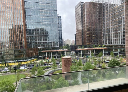 a view of Met Park from Millennium at National Landing at The Millennium, Virginia