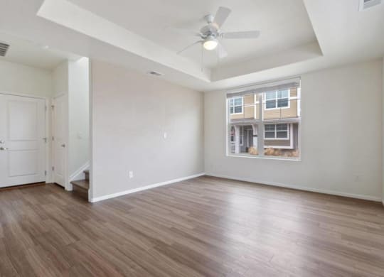 Vacant Living Area at Belle Creek Commons, Henderson, CO, 80640