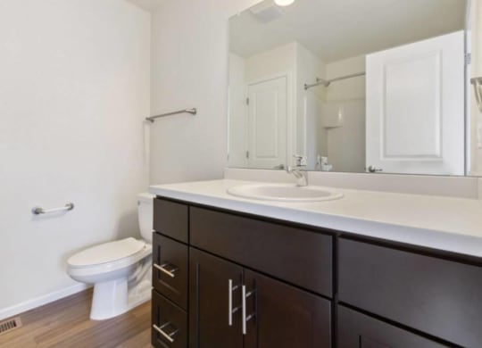 Modern Bathroom Fittings at Belle Creek Commons, Colorado