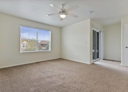 Ceiling Fans In All Bedrooms To Keep You Cool And Energy Efficient at Belle Creek Commons, Henderson, 80640