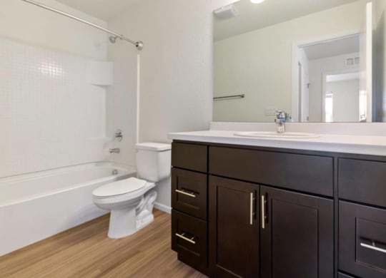 Modern Bathroom Fittings at Belle Creek Commons, Henderson, CO