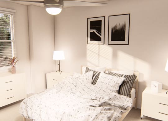 Spacious bright bedrooms at Brownstones at Palisade Park, Broomfield, CO,  80023
