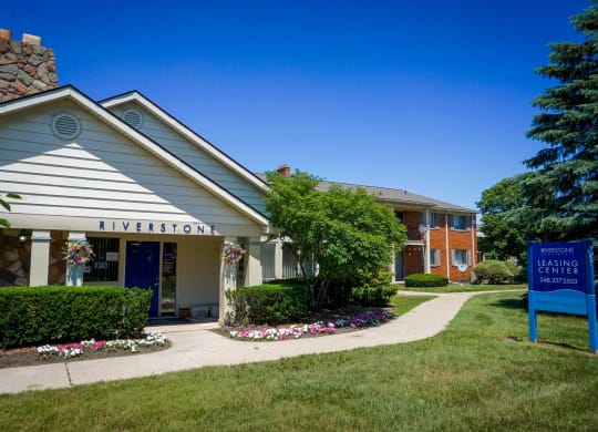 Leasing Office, at Riverstone Apartments in Southfield,