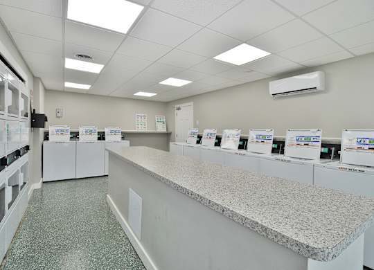 On-site laundry facilities for residents at Farmbrooke Manor Apartments Clinton Township MI