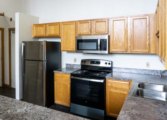 Apartments with modern kitchens in Grand Rapids