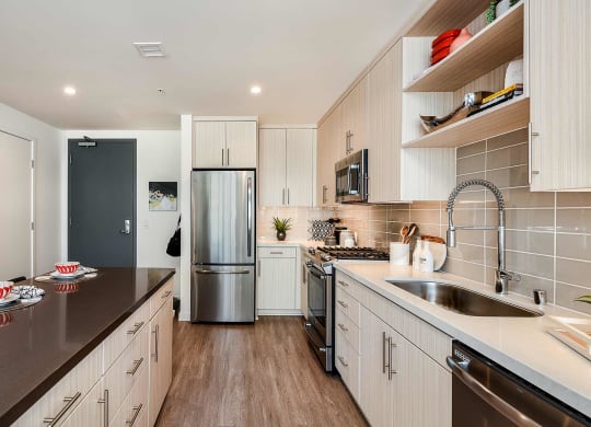 Apartment Interior at K1 Apartments, San Diego, 92101