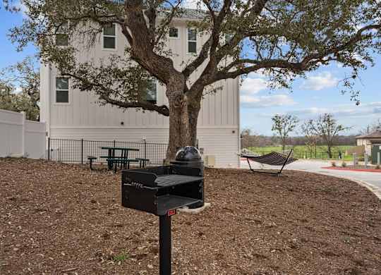 Black mailbox at Villae ATX Luxury Rental Townhomes, Manchaca, TX, 78652