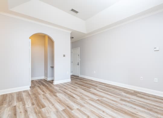 Drum hill one bedroom apartment family room dining area space