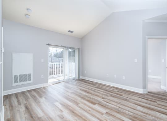 Drum Hill 2 Bedroom Apartment living room with balcony