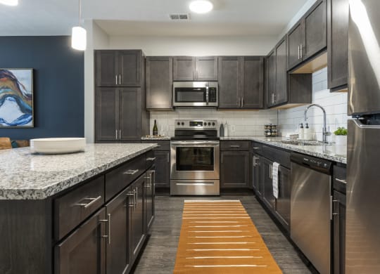 Fully Equipped Kitchen at Wesmont, Indianapolis, 46202