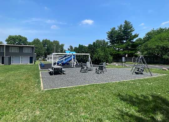 Play Area at Townhomes at 28th, Columbus, Indiana