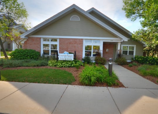 Office entrance