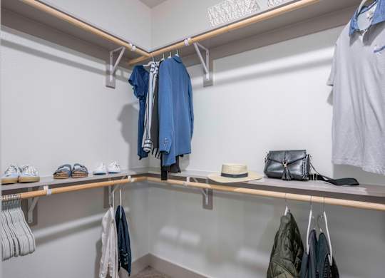 Large custom closets