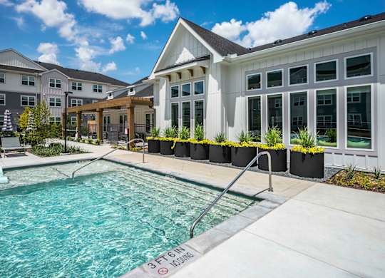 Resort style pool
