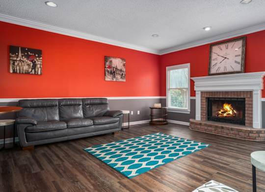 community clubhouse at Ascot Place Apartments, Alabama, 35235
