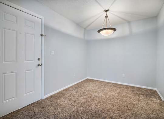 a separate dining room area at Ascot Place Apartments, Birmingham Alabama