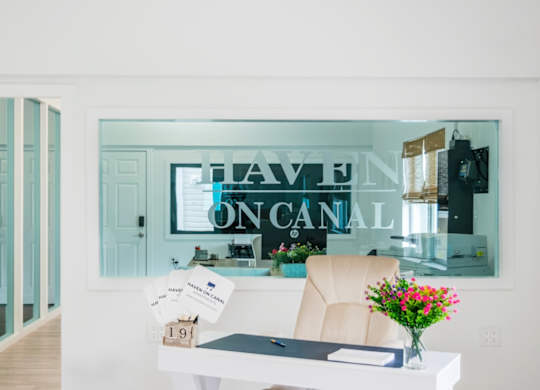 the office at Haven on Canal Apartments in New Smyrna Beach