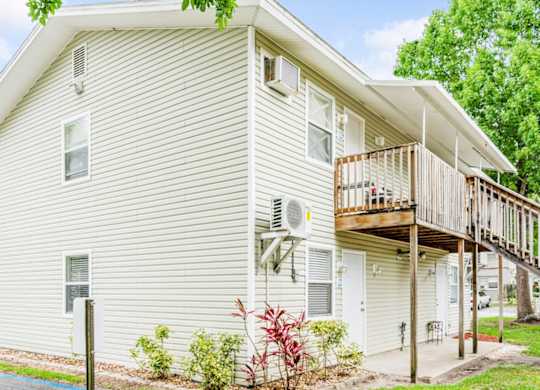 A residential apartment at Haven on Canal with private decks and patios