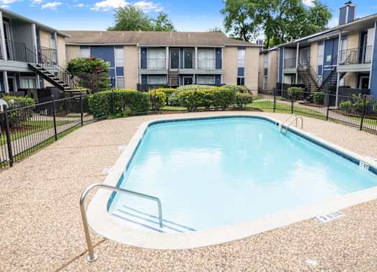 Pine Creek features two swimming pools and sundecks