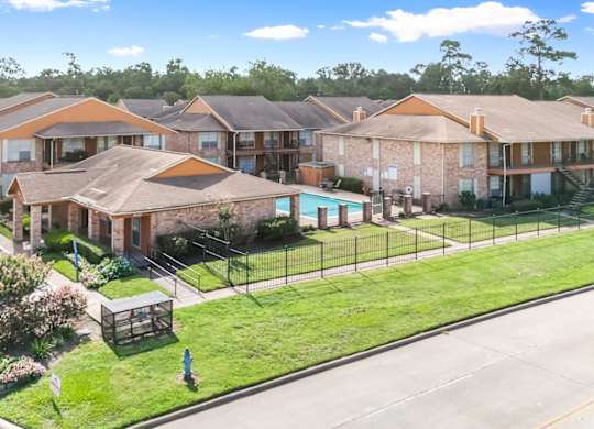 The Forest is a welcoming apartment community with a pool in Houston, TX