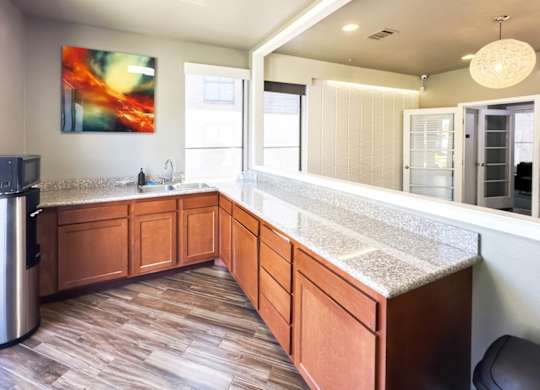 Hudson at Westchase clubhouse kitchen
