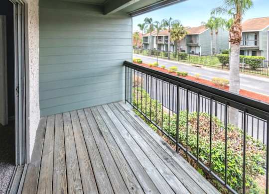 Winford Place Apartment homes feature a private patio or balcony
