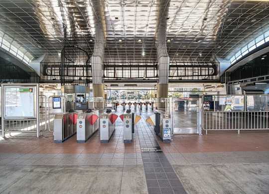 Nearby train station at Altitude Apartments in South San Francisco CA