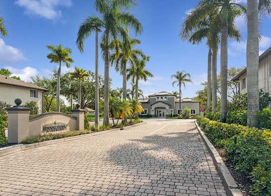 Apartment entrance at Running Brook Apartments in Miami FL