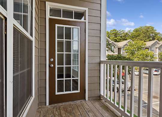 Balcony at Lakeside Vista Apartments in Kennesaw GA