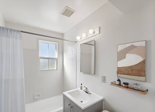 Bathroom at Patrick Henry Apartments Arlington VA