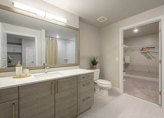 Bathroom at Treo Apartments in Fort Lauderdale FL