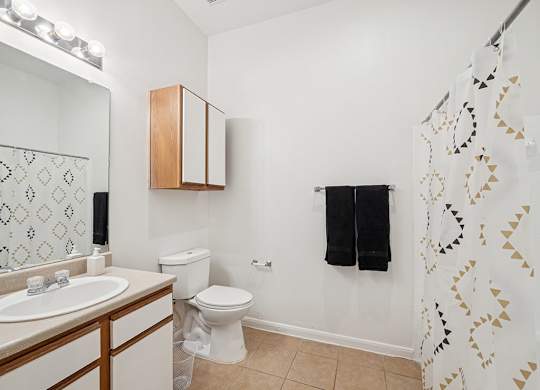 Bathroom at Fallbrook Ranch in Houston TX