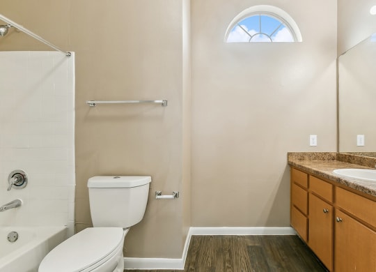 Bathroom with sink and toilet at Sterling Green and Sheldon Ranch in Channelview TX