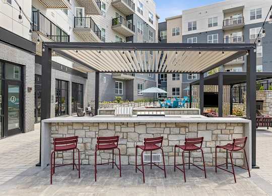 BBQ grills at Jayden Apartments in Peabody MA(