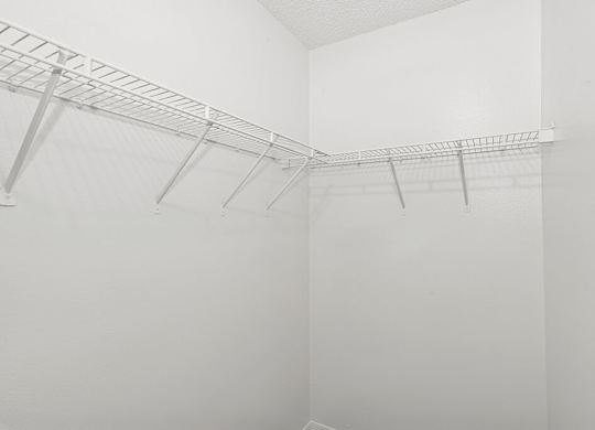 Bedroom closet at Running Brook Apartments in Miami FL
