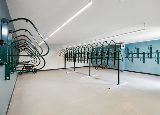 Bike storage center at Jayden Apartments in Peabody MA