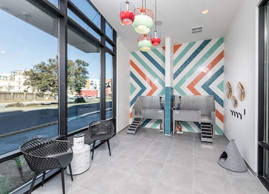 Pet spa at Altitude Apartments in South San Francisco CA
