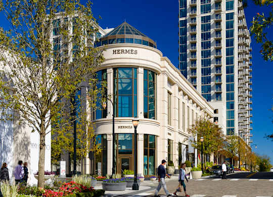 Buckhead Hermes store near The Edley Apartments in Atlanta GA