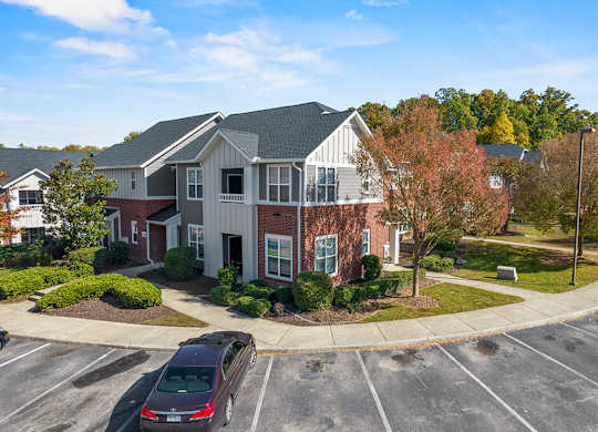 Building exterior at Grand Oaks Apartments in Chester VA