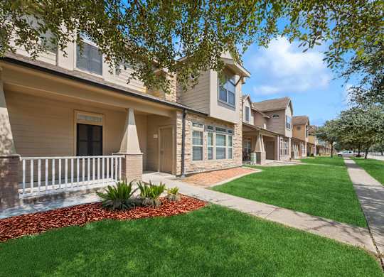 Building exterior at Parkway Ranch Rental Homes in Houston TX